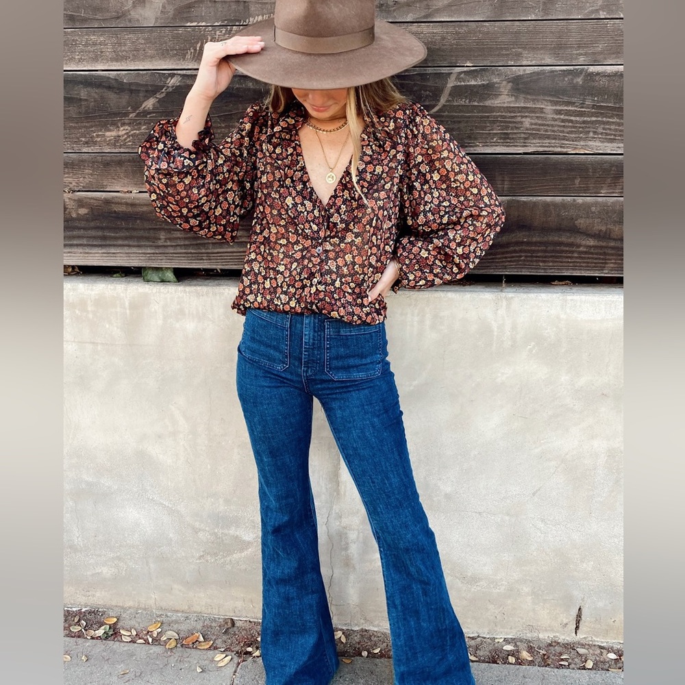 NWT! Show Me Your Mumu Bren Blouse